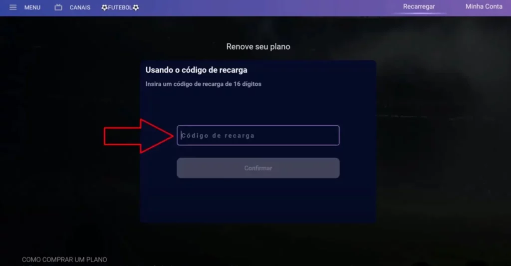 codigo de recarga tve